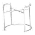 thumbnail image 3 of Soporte para dispensador de bebidas, soporte para tarro de vidrio, base redonda de 20 cm, soporte para jarra de agua fría Plata, 3 of 9