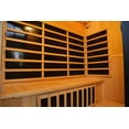 thumbnail image 3 of Sirona 4-Person Hemlock Infrared Sauna with 8 Carbon Heaters, 3 of 9