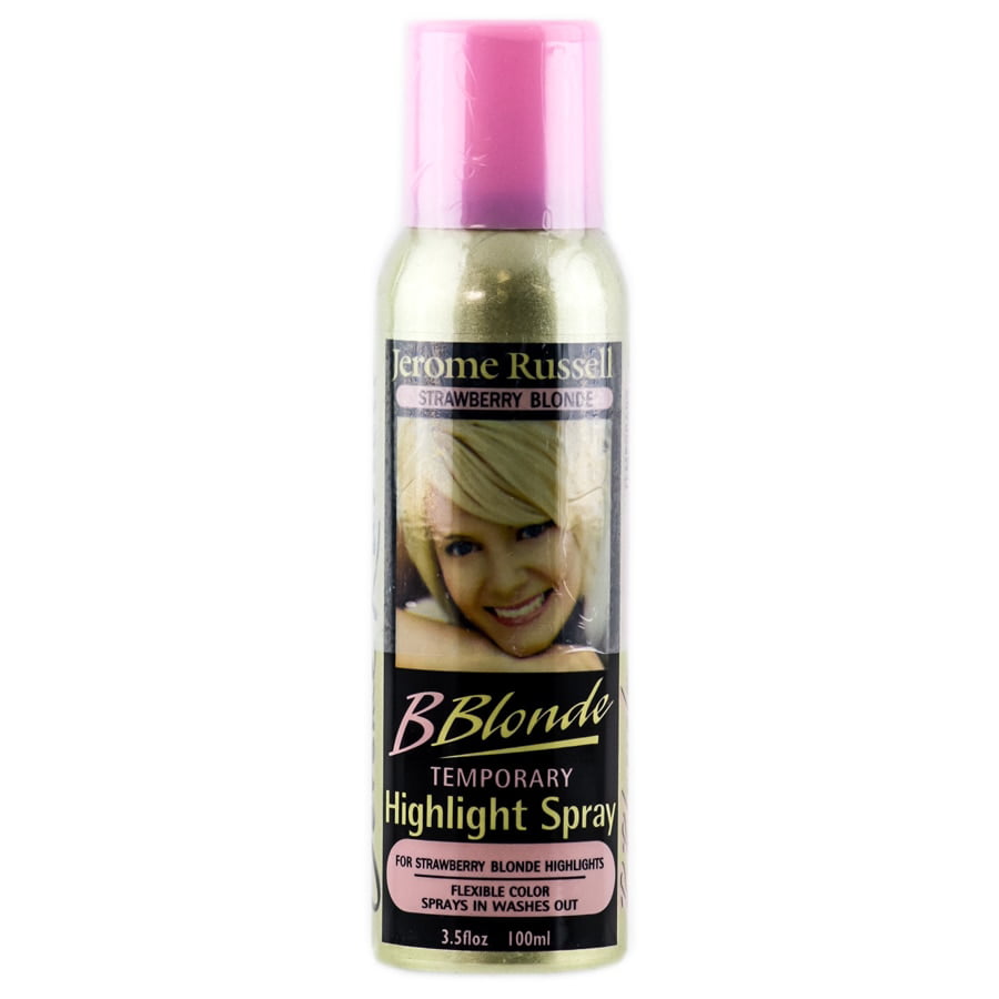 Jerome Russell B Blonde Temporary Highlight Spray - Color : Strawberry ...