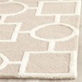 thumbnail image 3 of Safavieh Cambridge 4' X 6' Hand Tufted Wool Rug in Beige and Ivory, 3 of 3