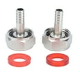 thumbnail image 2 of Beer Keg Coupler, Easy To Use Stainless Steel Easy Installation Excellent Workmanship Beer Line Connector  For Bar For Home Brew, 2 of 8