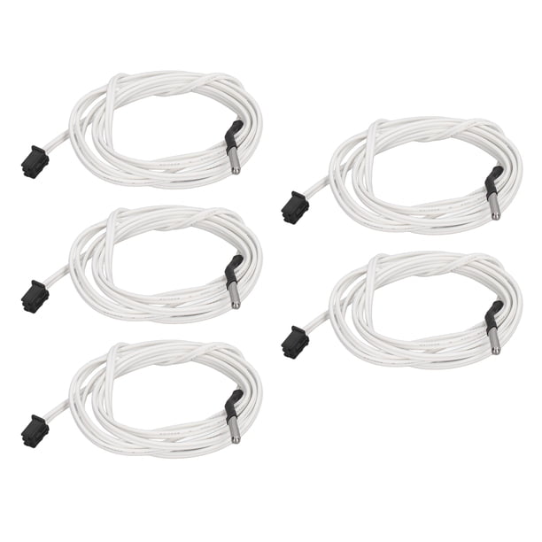 Cable De Termistor, 5 Piezas De Hilo Grueso Termistor De 100 K Resistencia A La Corrosión Acero Inoxidable Preciso Resistente A Altas Temperaturas Para Extremo Caliente