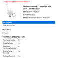 thumbnail image 2 of Washer Reservoir - Compatible with 2014 - 2019 Kia Soul 2015 2016 2017 2018, 2 of 2