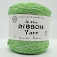 thumbnail image 2 of Coofit Ribbon Yarn Multi-purpose Glitter Handmade Knitting Yarn Crochet Yarn for Crafts, 2 of 8