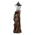 thumbnail image 2 of Ebros Forest Guardian Night Owl Welcome Sign Statue With Solar Powered Lantern, 2 of 5
