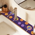 thumbnail image 2 of Yayeee Faucet Mat for Kitchen Sink 14.7" Diatomite Long Splash Guard Pad, Candy Carnival, 2 of 7