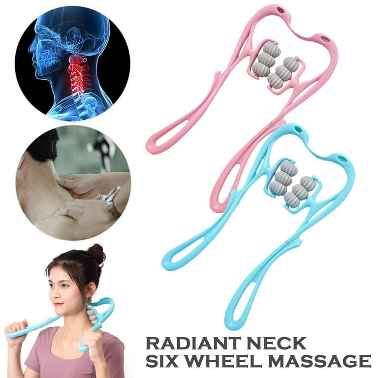 Neck Massager Rollers Colorful Plastic Shoulder Trigger Point Therapy  Relaxation