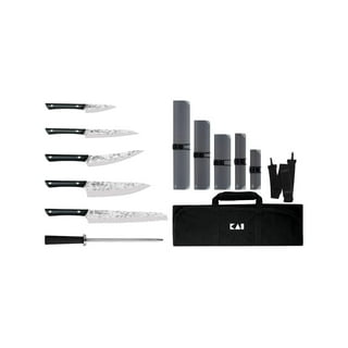 Kitchen Knife Set, 8pcs 1.8mm Single Bolster Stainless Steel Steak Kni