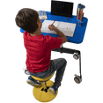 thumbnail image 5 of Kore Design™ Kids Sit-Stand Mobile Student Desk 31" to 38", Blue, 5 of 7