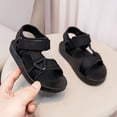 thumbnail image 6 of UngA Sandals Kids Boys Sandals Print Kids Fashion Sport Sandals Outdoor Sandal Athletic Casual Sandals Beach Shoes Black,2.5, 6 of 7