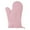 Pink, variant on 1 Pair Yarn Dyed Oven Mitts 100% Cotton Heat Resistant 470 Degree Gloves Men Women Cooking Baking Barbecue BBQ Microwave Crafting Machine Washable Pot Holders Mittens (Red)