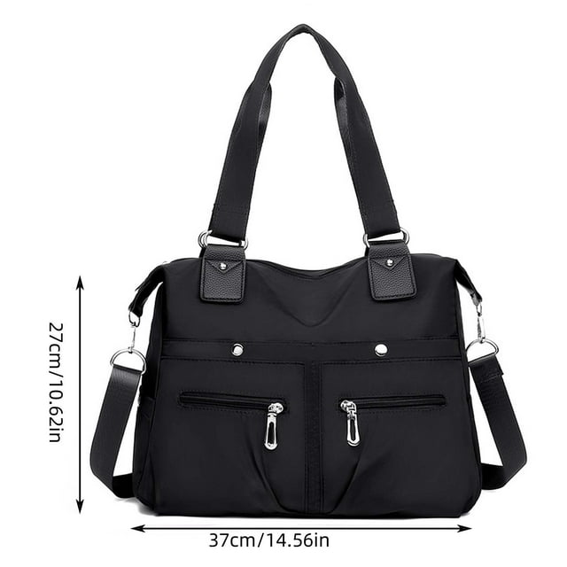 Travel Bags Organizer for Luggage Large Capacity Multi Pocket Nylon Shoulder Bag Large Capacity Travel Backpacknylon Cloth Multifunctional Bag Organizer Foldable Travel Bag