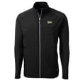 thumbnail image 2 of Men's Cutter & Buck Black Vanderbilt Commodores Big & Tall Adapt Eco Knit Hybrid Recycled Raglan Full-Zip Jacket, 2 of 3