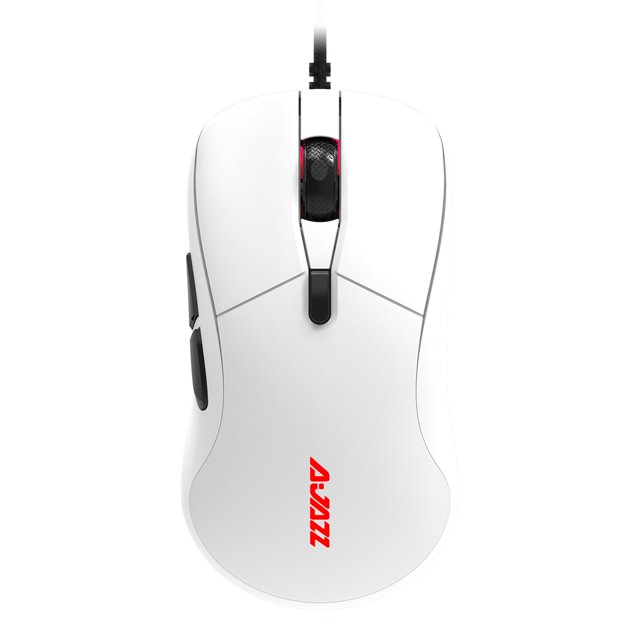 Ratón para juegos con cable AJAZZ AJ129 Computadora Gamer Ratones Ergonómico Viaje 500Hz Accesorio de clic ligero para el hogar Oficina blanco Inevent EL005268-02B