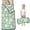 Daisy Pioneer Flower Green Pattern-1, variant on Daisy Pioneer Flower Green Pattern Teens Toddler Nap Mat with Pillow, Sleeping Mat Bag for Preschool Daycare 59"x22"