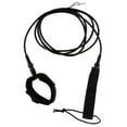 thumbnail image 3 of kurtrusly Surfboard Leash Surfing Leash String Leg Rope Cord Surfboard Leash Calf Leash 4feet Black, 3 of 9