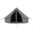 thumbnail image 4 of WHITEDUCK Regatta Canvas Bell Tent w/Stove Jack, Boulder Gray, 16.5', Waterproof Outdoor Camping Yurt, 4 of 9