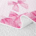 thumbnail image 5 of Erosebridal Princess Letter B Bed Spread Queen, Cute Ribbon Queen Coverlet Set, 3pcs, 5 of 7