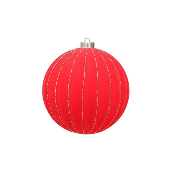 Flocked Christmas Tree Ornaments, 1 pcs Shatterproof Christmas Balls for Xmas Trees Decorations for Holiday Party Home Decor