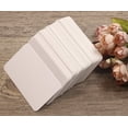 thumbnail image 4 of PinesC Small Blank Paper MesNote Business Cards Mini Greeting Place Name Vocabulary Word Flash Cards Graffiti Scrapbookings DIY Gift Tags Label,100PCS (White), 4 of 5
