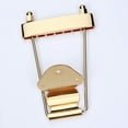 thumbnail image 4 of Gold 6 strings Tailpiece para Accesorios de Piezas de Repuesto de Guitarra Archtop, 4 of 5