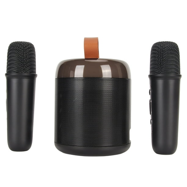 Juego De Micrófono Con Altavoz, Luz RGB Exquisita, Mini Máquina De Karaoke 5,3, 3 Unidades Estéreo Para Fiesta En Casa