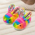 thumbnail image 4 of Térmicas para El Pantuflas Conejo Felpa Lindas Cómodas Antideslizantes Mujer, 4 of 9