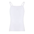 thumbnail image 3 of MeMoi 3-Pack Cotton Blend Lightweight  Camisoles - Girls - Female, 6, White, 3 of 5