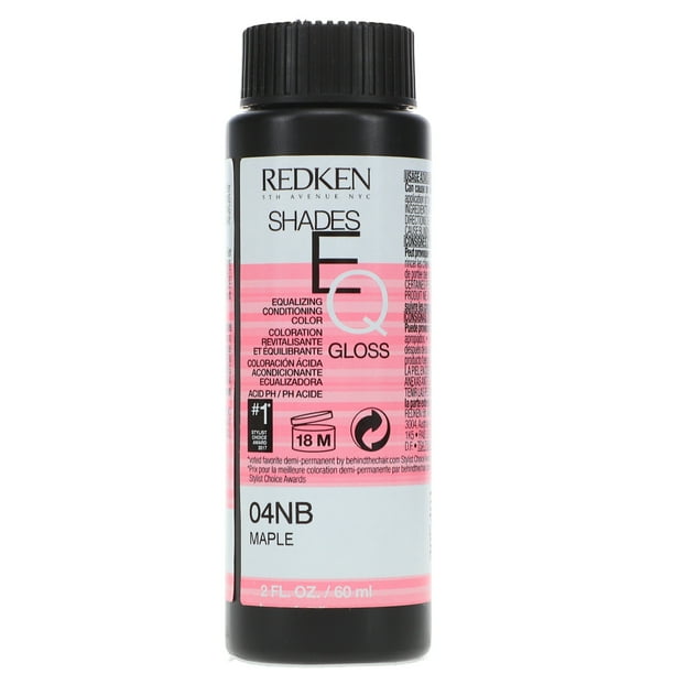 Shades Eq Color Gloss 04Nb - Maple By Redken - 2 Oz Hair Color Shades Eq Color Gloss 04Nb - Maple By Redken - 2 Oz Hair Color