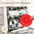 thumbnail image 4 of Splash Resistant Silicone Mixing Lid Nonslip Stand Mixer Bowl Lid for 4.5-5QT Tilt Head Mixers Bowl Kitchen Tool Multicolor, 4 of 4