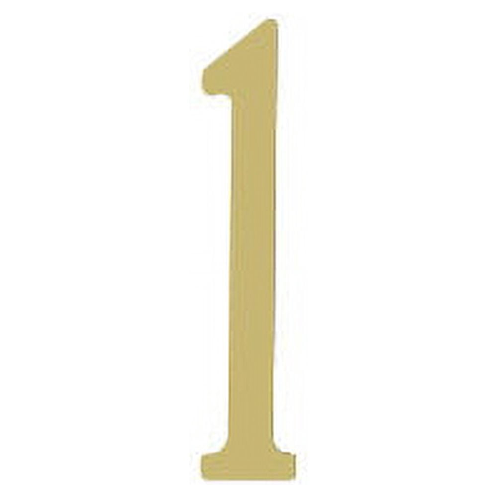 Outdoor Decorative 2 inch Stainless Steel Self Adhesive Address Number - Number: 2