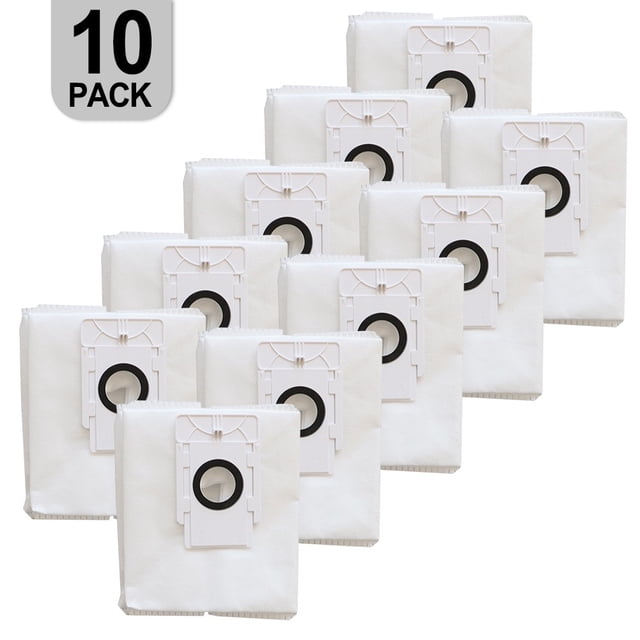 Bgsha 10/4 Pcs Sacs à Poussière de Remplacement pour Aspirateur Dynaking R21 Accessoires de Nettoyage