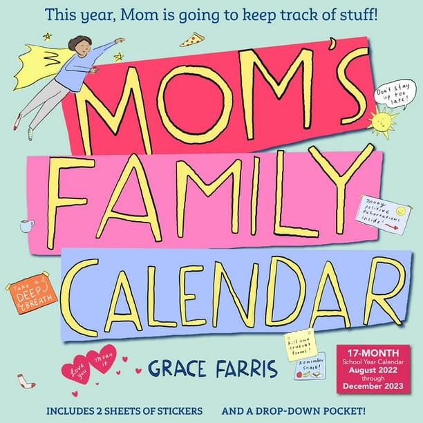 Mom's Family Wall Calendar 2023 (Calendar) - Walmart.com