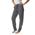 thumbnail image 4 of Fabrcox S-3xl Joggers Women's Pajamas Bottoms Drawstring Elastic Waist Basic Pajama Pants with Pockets Casual Trendy Cozy Sleepwear Bottoms Gray 2XL, 4 of 4