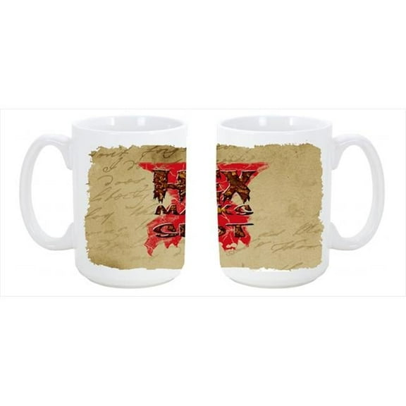 Hex marks the spot Halloween Dishwasher Safe Microwavable Ceramic Coffee Mug 15 oz.