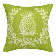 123 Creations CS066PCH Chartreuse Pineapple Linen Pillow