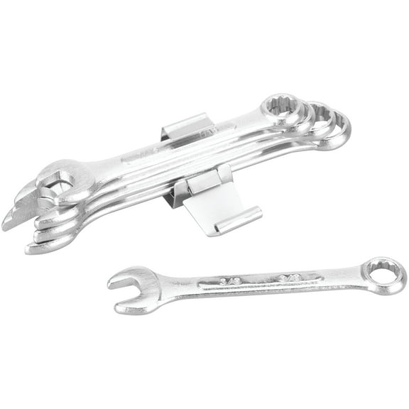 Performance Tool 1405 SAE Sizes: 3/8, 7/16, 1/2, 9/16 and 5/8-Inch Alloy Steel Combination Wrench Set for Heavy Duty Mechanics and DIY Enthusiasts