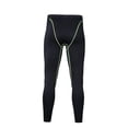 thumbnail image 4 of NAFUU Men's Sports Running Set Mens Compression Shirt Pants Tight Long Sleeve Fitness Tracksuit Quick Dry Workout Gym Yoga Suits Fashion Handsome Outfit, 4 of 7
