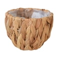 thumbnail image 1 of jinwen Housse de Pot de Fleurs Intérieur Extérieur Panier de Rangement pour Plantes de Balcon Tissé Fait à la Main 15 cm X 11 cm, 1 of 9