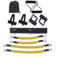 thumbnail image 1 of Yellow 35lb-40lb Body Exercise Resistance Band Set Leg Strength Boxing Training Jump Fitness Crossfi, 1 of 3