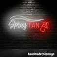 thumbnail image 2 of Handmadetneonsign Spray Tan Neon Sign, Spray Tanning Wall Art, Beauty Salon Wall Decor 040568, 2 of 5