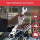 thumbnail image 4 of 12 - piece ratcheting wrench set in metric (6 - 19mm), fixed head, chrome vanadium steel, comes con almacenamiento bag, 72 - tooth reversible ratchet combination wrenches, 4 of 9