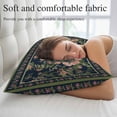thumbnail image 5 of Black Flowers Throw Pillow Covers, Spring Floral Elegant Pastoral Vintage Soft Breathable Pillow Cases with Invisible Zipper for Sleeping, Standard Pillowcases for Couch Bed Sofa Chair 20x26 Inches, 5 of 9