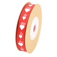 thumbnail image 2 of Cintas de grosgrain de corazón de 10 m para envolver regalos de boda de San Valentín rojo Zulema Cintas de raso grosgrain, 2 of 8