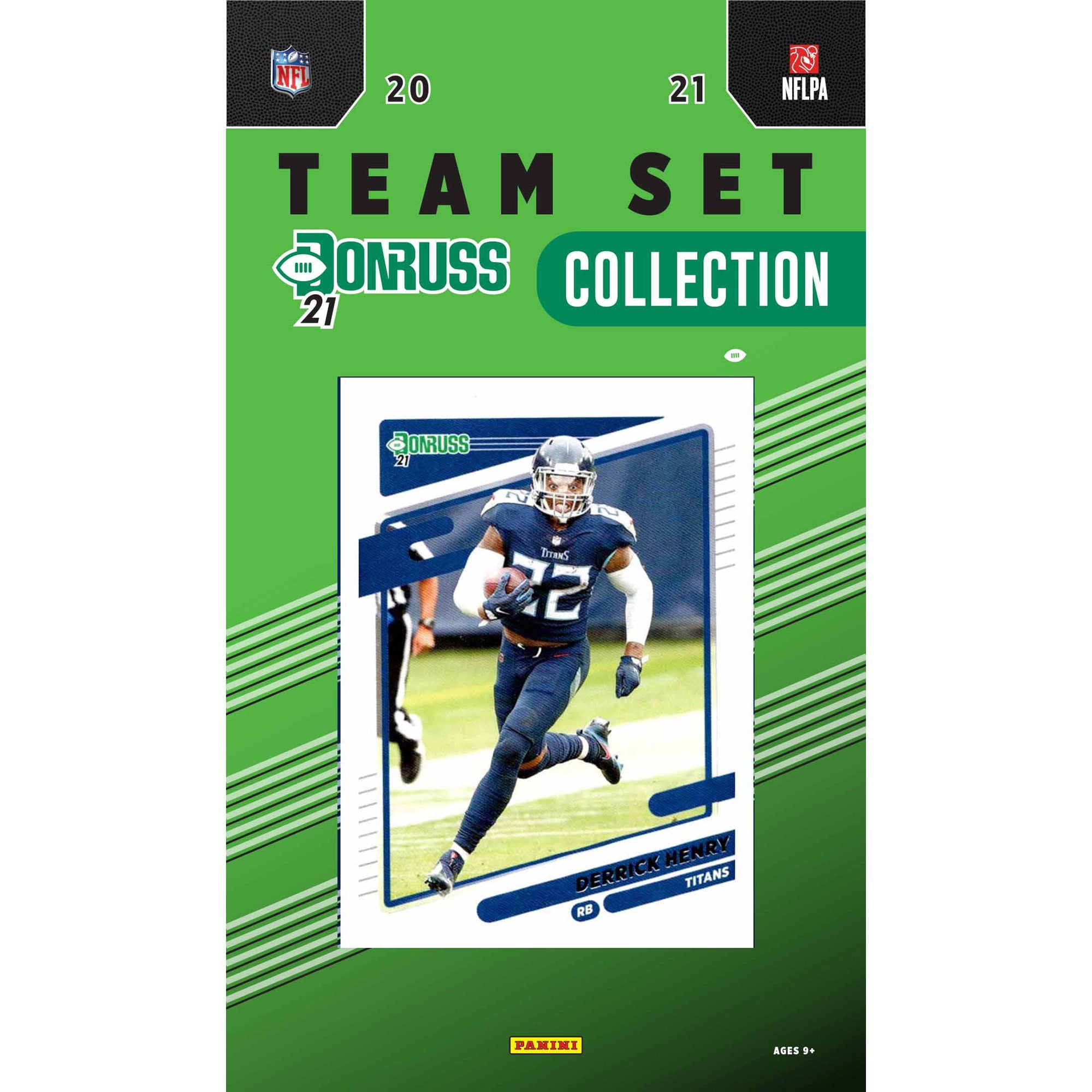 Houston Texans 2020 Donruss Factory Sealed 8 Card Team Set with Deshaun Watson and JJ Watt Plus 2 Rookie Cards and 4 Other Players