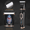 thumbnail image 5 of HOLDOG Dog Clippers Professional Heavy Duty Grooming Clipper 3-Speed Low Noise High Power Rechargeable Cordless Pet Tools for Small & Large Dogs Cats Pets with Thick Coats, 5 of 7