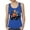 Blue, variant on America's President Super Donald Trump Women Tank Top Lady Outfit Color Black Small