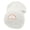 White, variant on Basketball Basket Logo Embroidered 12 Inch Long Knitted Beanie - Black OSFM