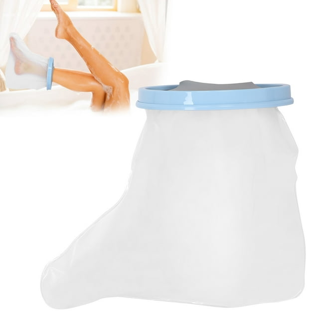 Foot Cast Cover, Soft Protective Convenient Shower Foot Protector With Support For Wounds Recover