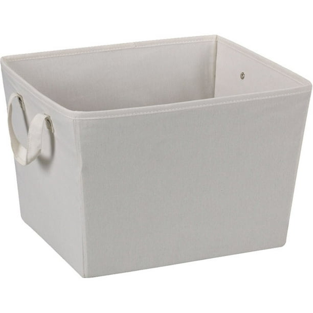 Household Essentials Canvas Collection Tapered Bin